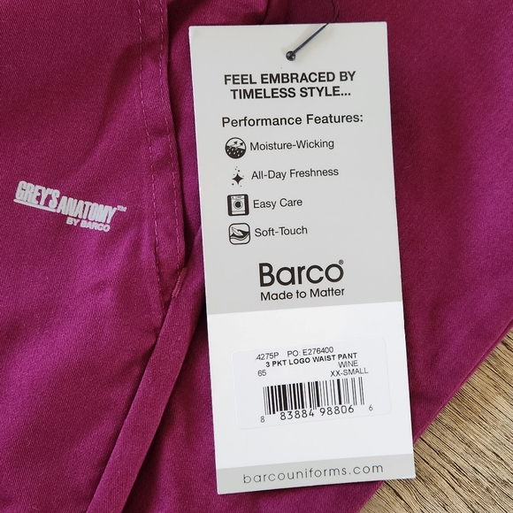 Barco Grey's Anatomy Scrubs Pants - Picture 6 of 14